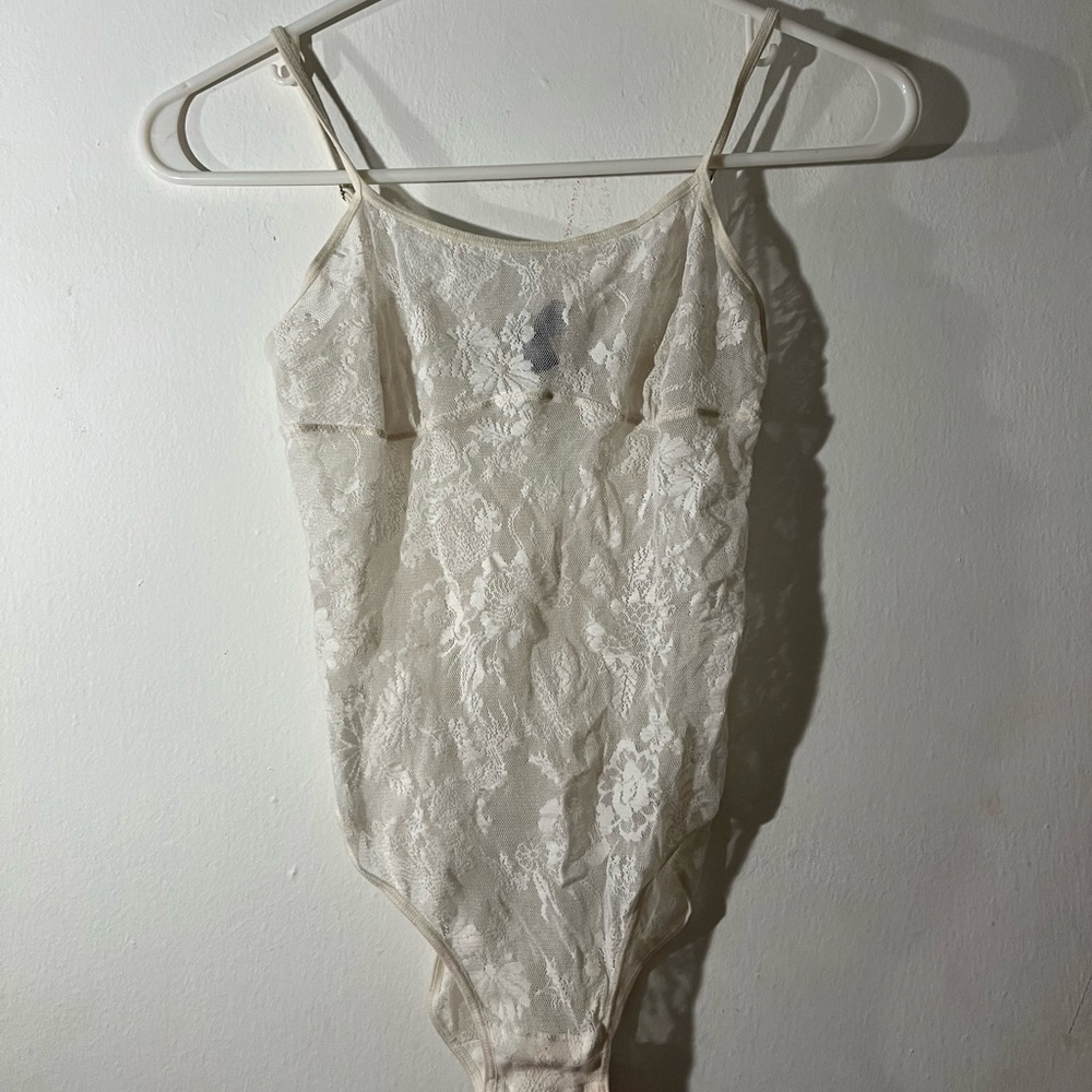 Vintage lace bodysuit